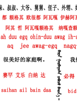 蒙古語(yǔ)言日常用語(yǔ)_蒙古數(shù)字(圖7)