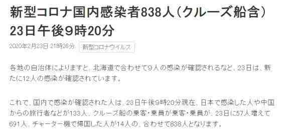 日本新型冠狀病毒的最新相關(guān)信息_影響赴日本留學(xué)(圖1) 日本新型冠狀病毒的最新相關(guān)信息_影響赴日本留學(xué)(圖1)